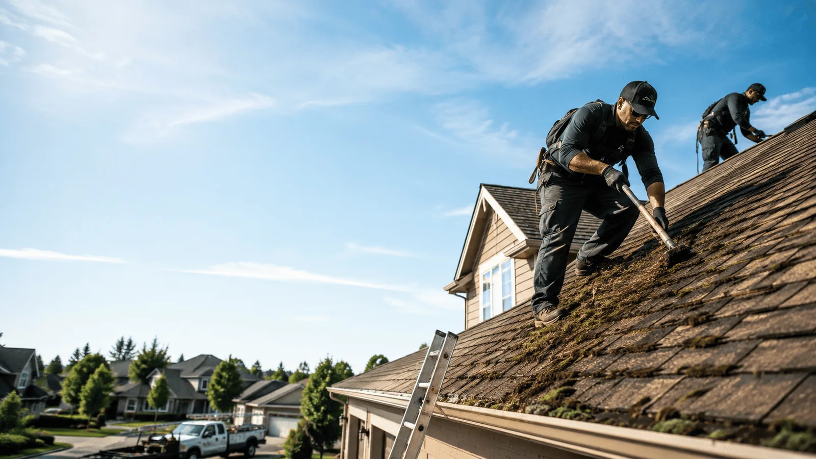 Roof Moss Removal in Locust Gap, PA near me